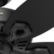 preview thumbnail 6 of 13, Hunter 52" Builder Elite Outdoor Ceiling Fan with Pull Chain, Damp Rated - Traditional