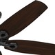preview thumbnail 9 of 13, Hunter 52" Builder Elite Outdoor Ceiling Fan with Pull Chain, Damp Rated - Traditional