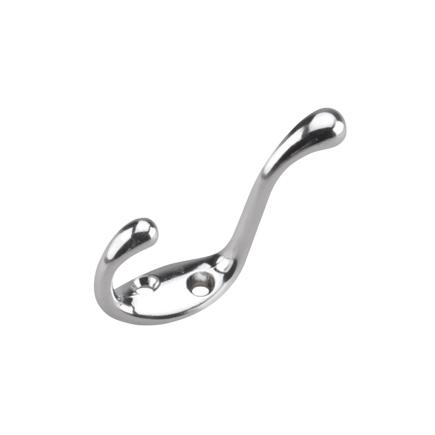 Rok Hardware Heavy Duty Coat Hook 3.5 inch Chrome (Pack of Chrome