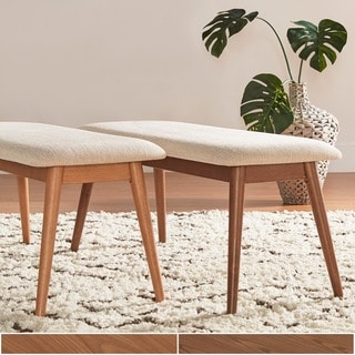 modern upholstered dining bench