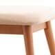 preview thumbnail 8 of 10, Norwegian Danish Modern Tapered Upholstered Dining Bench iNSPIRE Q Modern
