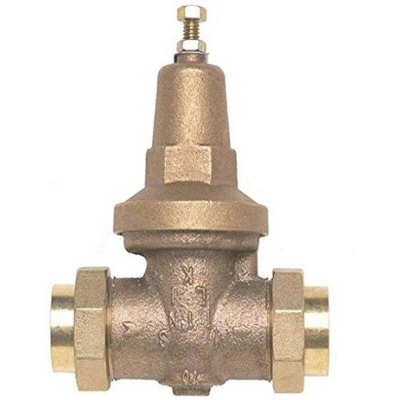 Wilkins Lead-free Double-union FNPT Pressure-reducing Valve