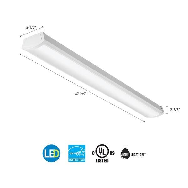 Shop Lithonia Lighting Fmlwl 48 840 Led 4 Ft White Wrap