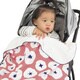 preview thumbnail 4 of 3, Babyletto In Bloom Unisex Cotton Stroller Blanket