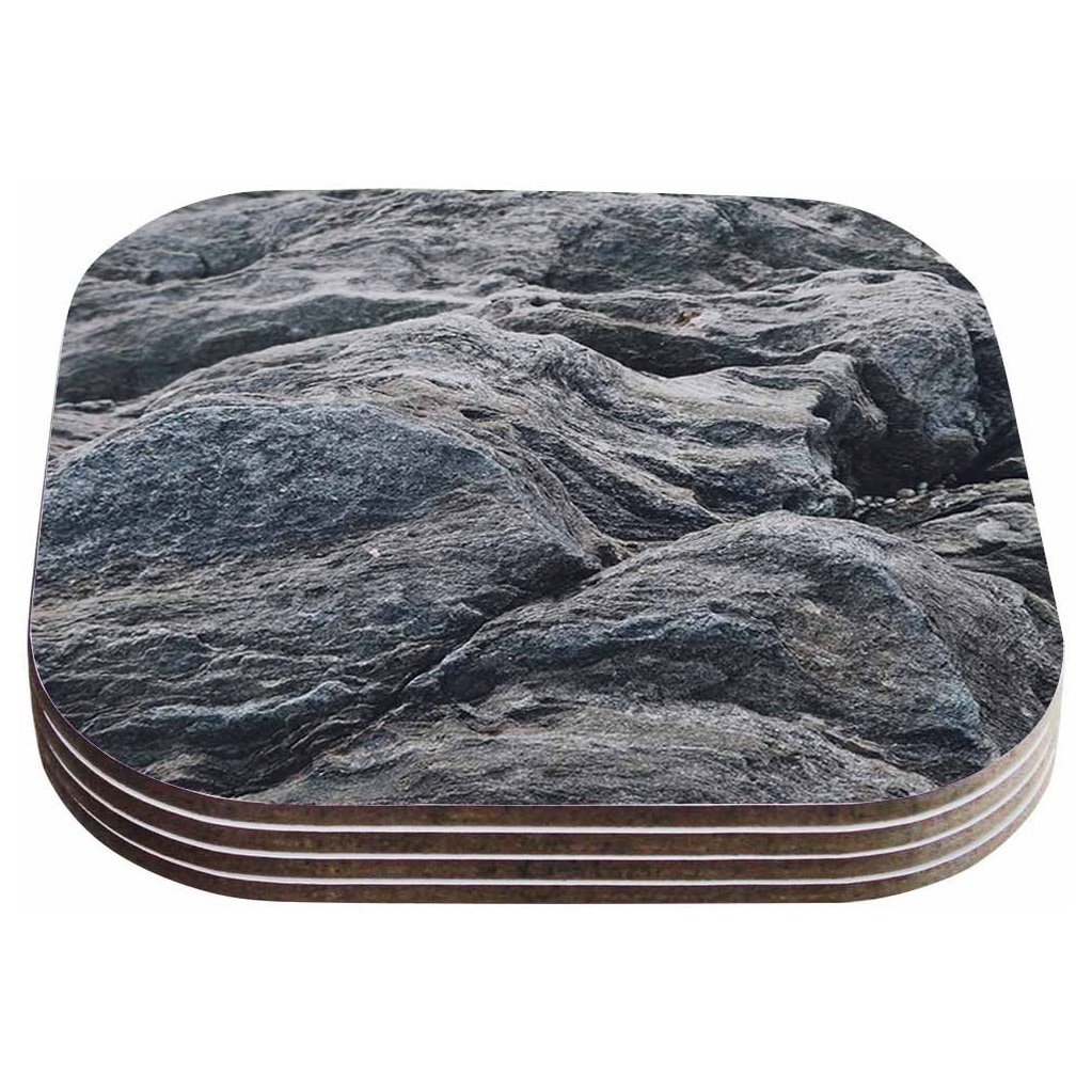 grey stone coasters