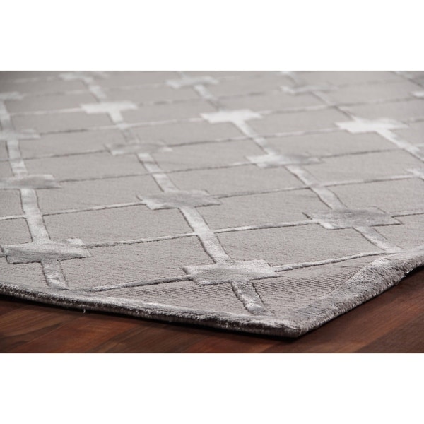 Exquisite Rugs Metro Velvet Silver Wool Silk Rug 9 X 12 Free Exquisite Rugs Metro Velvet Silver Wool Silk Rug 9 X27