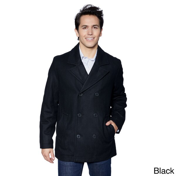 tommy hilfiger classic wool blend coat