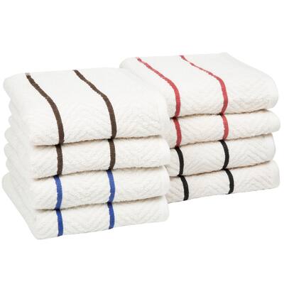 Windsor Home 8 Piece Cotton Popcorn Terry Kitchen Towel Set