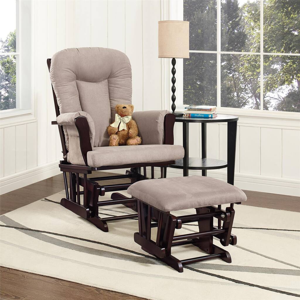 Dorel Living Glider Rocker and Ottoman