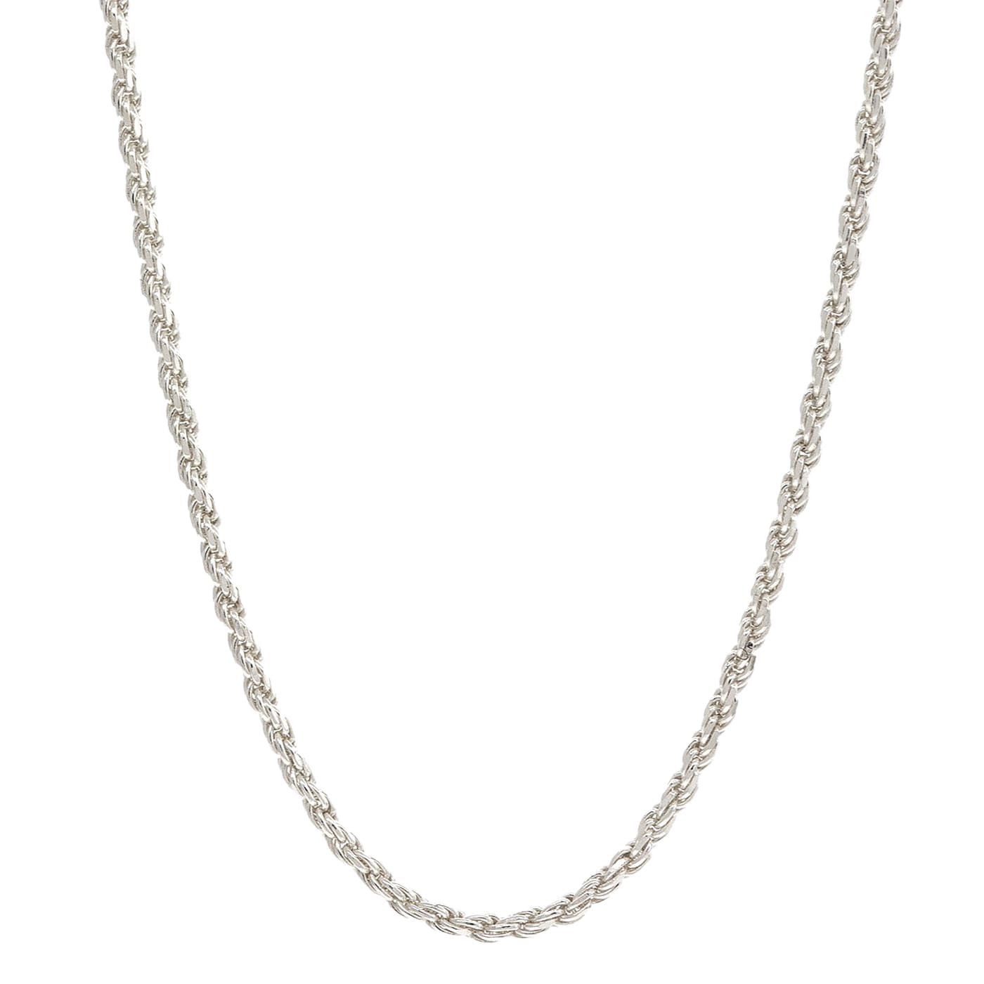 Beautiful Sterling silver 925 sterling Sterling Silver 1mm Beaded Necklace
