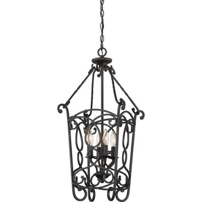 Quoizel Estate Cage Chandelier With 4 Lights