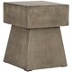 Safavieh Zen Mushroom Concrete Indoor/ Outdoor Accent Table (Dark Grey) - 13.7" x 13.7" x 18.1" - Thumbnail 4