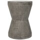 Safavieh Torre Concrete Indoor/ Outdoor Accent Table (Dark Grey) - 12.2" x 12.2" x 17.3" - Thumbnail 2