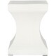 Safavieh Curby Concrete Indoor/ Outdoor Accent Table (Ivory) - 13.7" x 13.7" x 17.7" - Thumbnail 3