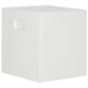 Safavieh Cube Concrete Indoor/ Outdoor Accent Table (Ivory) - 14.9" x 14.9" x 16.5" - Thumbnail 2