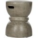 Safavieh Haruki Concrete Indoor/ Outdoor Accent Table (Dark Grey) - 13.7" x 13.7" x 17.7" - Thumbnail 1