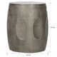 Safavieh Zuri Concrete Indoor/ Outdoor Accent Table (Dark Grey) - 15.7" x 15.7" x 17.7" - Thumbnail 4