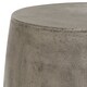 Safavieh Zuri Concrete Indoor/ Outdoor Accent Table (Dark Grey) - 15.7" x 15.7" x 17.7" - Thumbnail 5