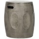 Safavieh Zuri Concrete Indoor/ Outdoor Accent Table (Dark Grey) - 15.7" x 15.7" x 17.7" - Thumbnail 2