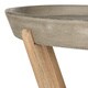 Safavieh Celeste Indoor/ Outdoor End Table (Dark Grey) - 18.1" x 18.1" x 21.2" - Thumbnail 4