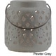 preview thumbnail 8 of 9, Livabliss Pamela Ceramic Small Size Decorative Lantern