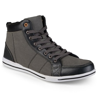 Vance Co. Men's 'Oliver' Lace-up High Top Sneakers - Free Shipping ...