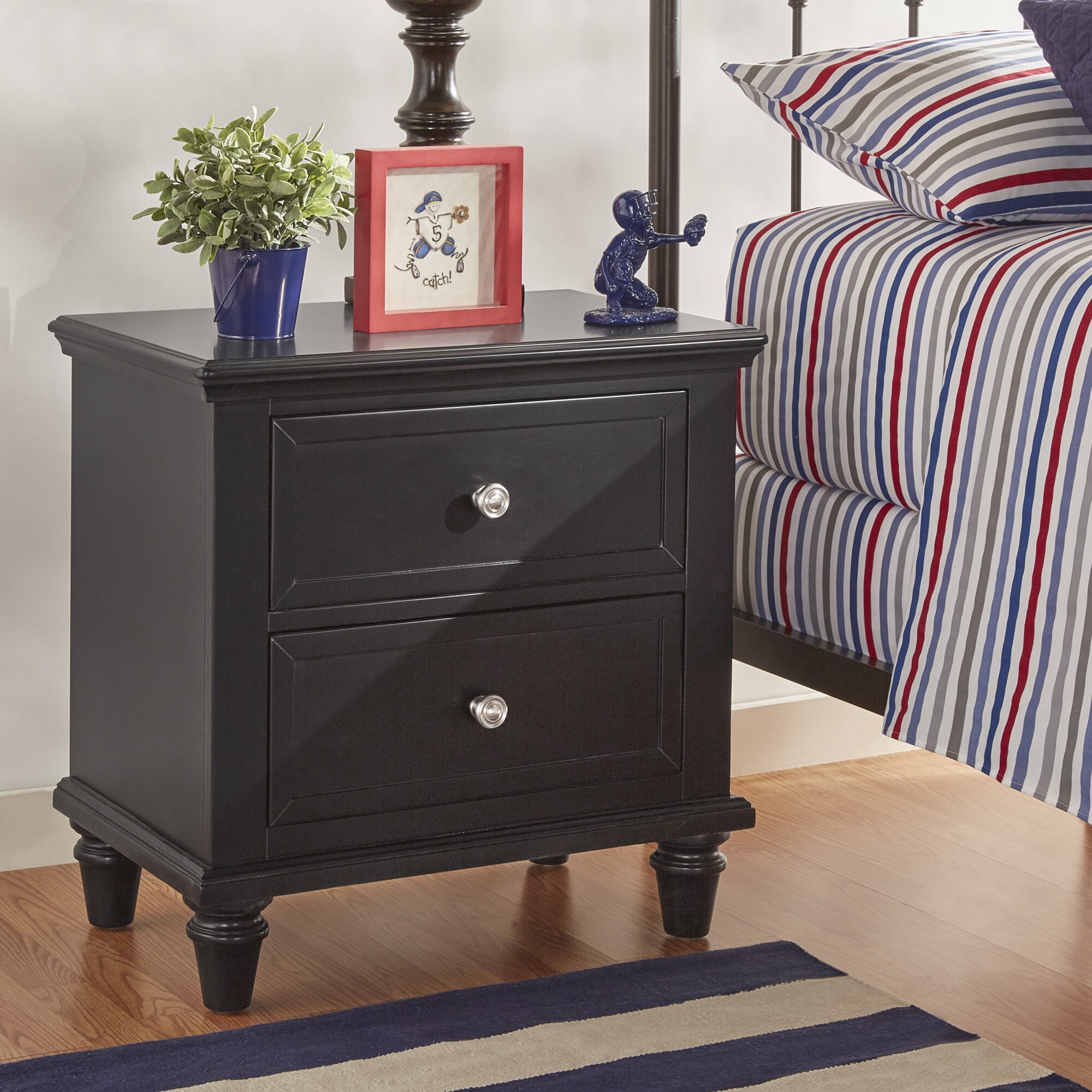 Shop Preston 2 Drawer Side Table Nightstand By Inspire Q Junior On Sale Overstock 11775920