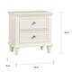 Preston 2-drawer Side Table Nightstand by iNSPIRE Q Junior - Thumbnail 10