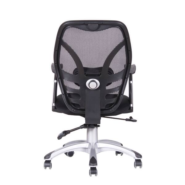 Shop Comfortable Office Chair Mesh Tilt Lock Black Free