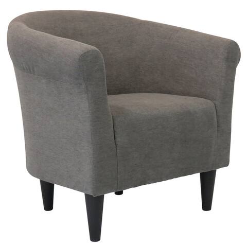 Porch & Den Walker Round-back Upholstered Accent Chair