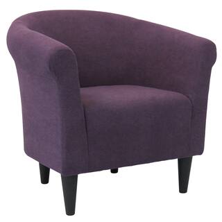 Accent Chairs Purple Living Room Online At Porch Den Fountain Square Woodlawn Round Back Upholstered Accent Chair