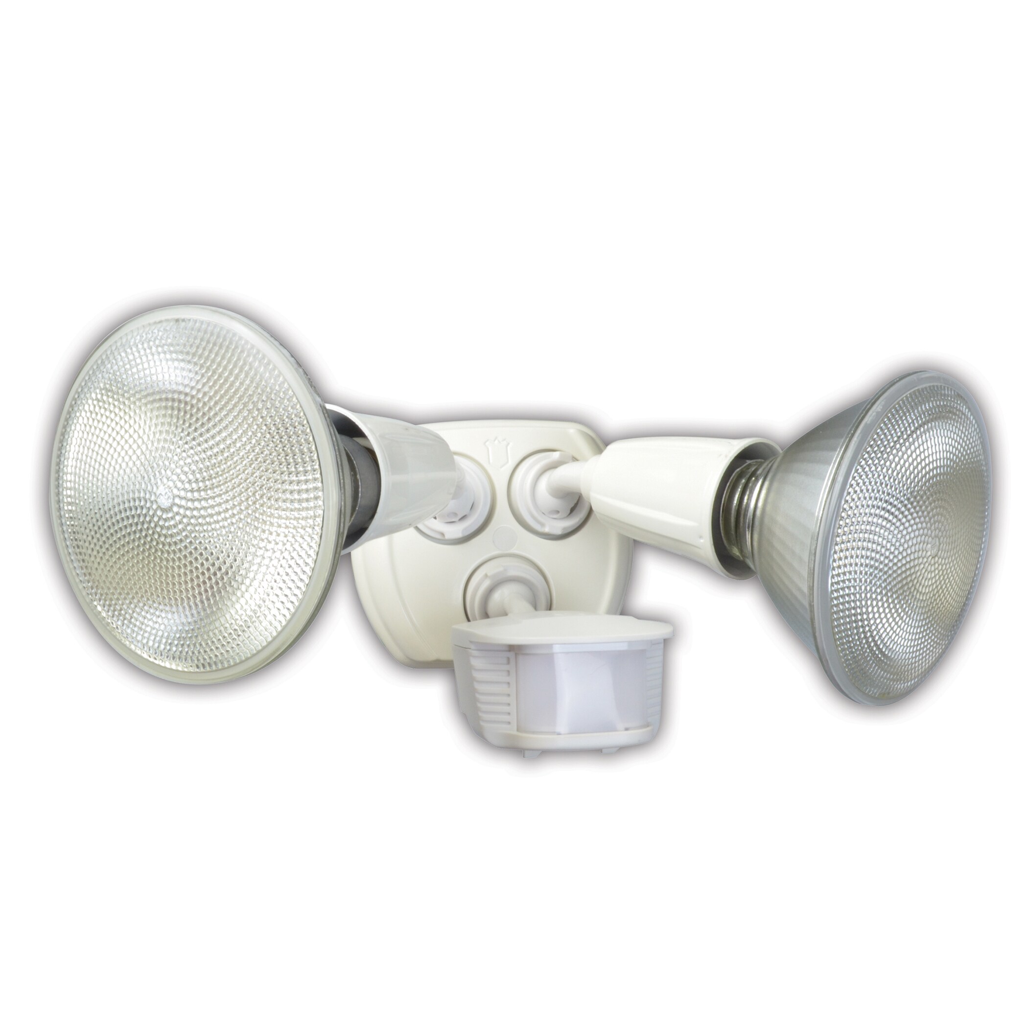 Coleman Cable L6003WH 180° Twin Head Motion Activated Security Flood Light Coleman Cable L6003WH 180° Twin Head Motion Activated Security Flood Light