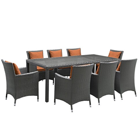 Stopover 9-piece Outdoor Patio Dining Set