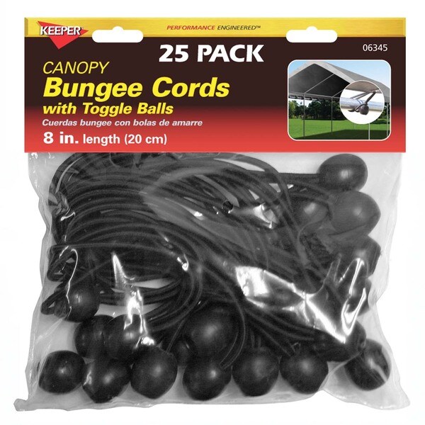 Shop Keeper 06345 8inch Canopy Bungee Cords With Toggle Balls Free Shipping On Orders Over