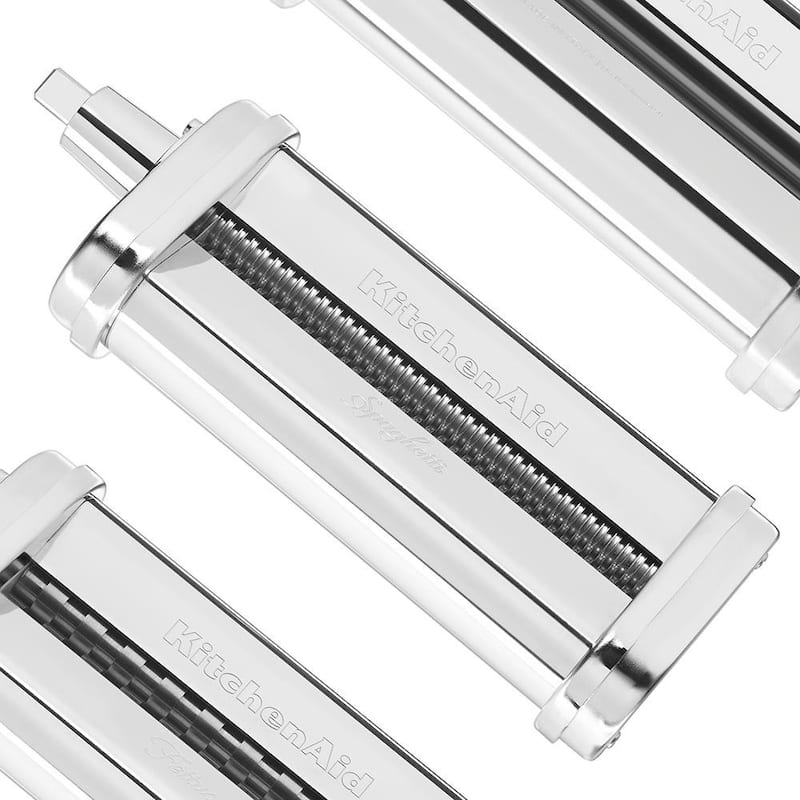 KitchenAid 3-Piece Pasta Roller & Cutter Attachments for KitchenAid Stand Mixer