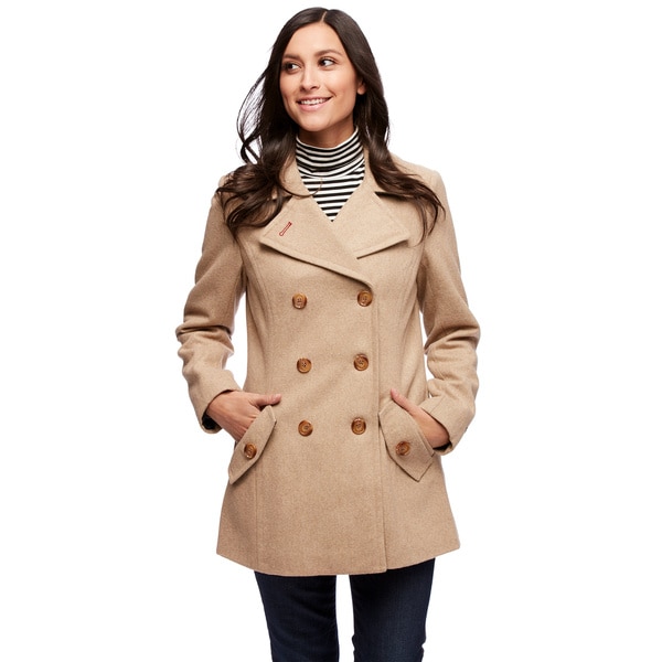 Shop Tommy Hilfiger Women's Wool Blend Coat - Free Shipping Today ...
