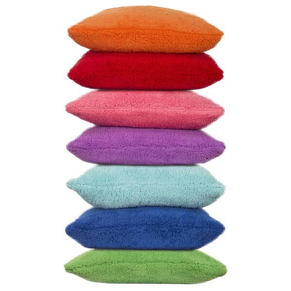 Crayola Playful Plush Decorative Toss Pillow Vivid Violet 26 x 26 Crayola Playful Plush Decorative Toss Pillow Vivid Violet 26 x 26