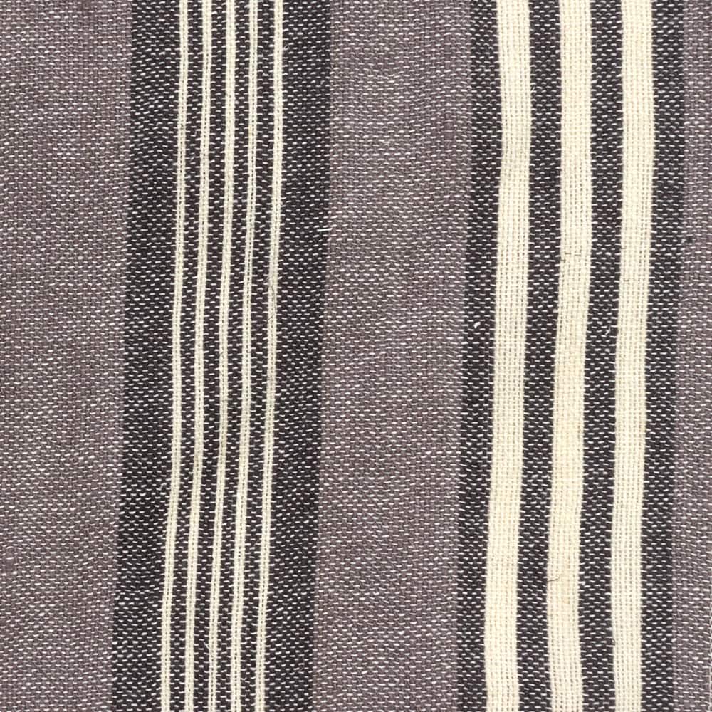 Porch & Den Blakeley Linen French Stripe 96-inch Curtain Panel