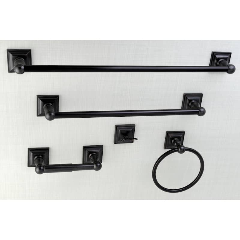 Kingston Brass Acerra 5-piece Bathroom Accessory Set - Oil Rubbed bronze