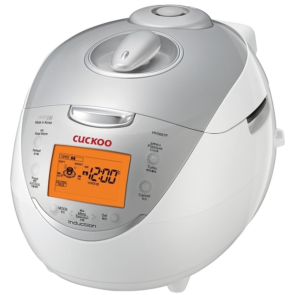 Shop Cuckoo Crp Hv F Smart Ih Cups Electric Pressure Rice Cooker