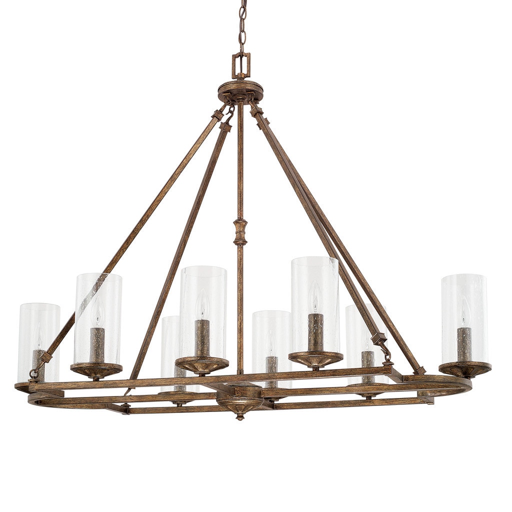 Avanti 8-light Rustic Chandelier - Chandeliers For Bedrooms by Overstock.com