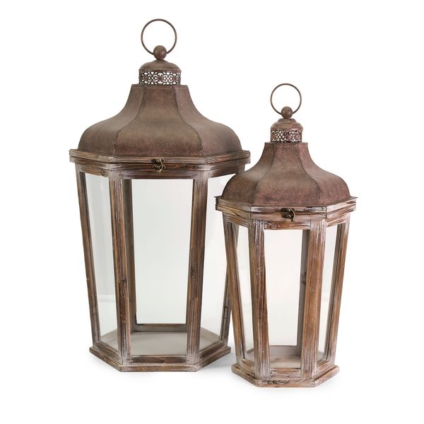 Layla Oversized Lanterns (Set of 2)