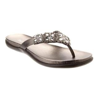 Women's Kenneth Cole Reaction Glam-Athon Sandal Pewter Metallic