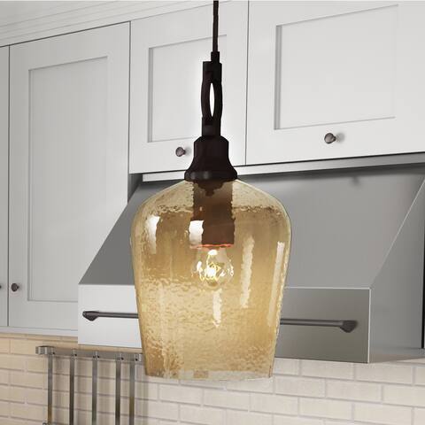 Quoizel Carolyn Kinder Kendrick Cord-hung Mini Pendant - Western Bronze