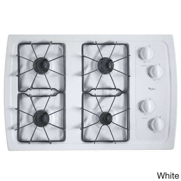 Shop Whirlpool 30 Inch Stainless Steel Gas Cooktop Free Shipping