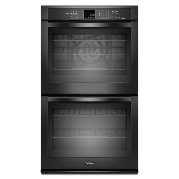 Shop Whirlpool Black Stainless Steel 27Inch Double Electric Wall Oven