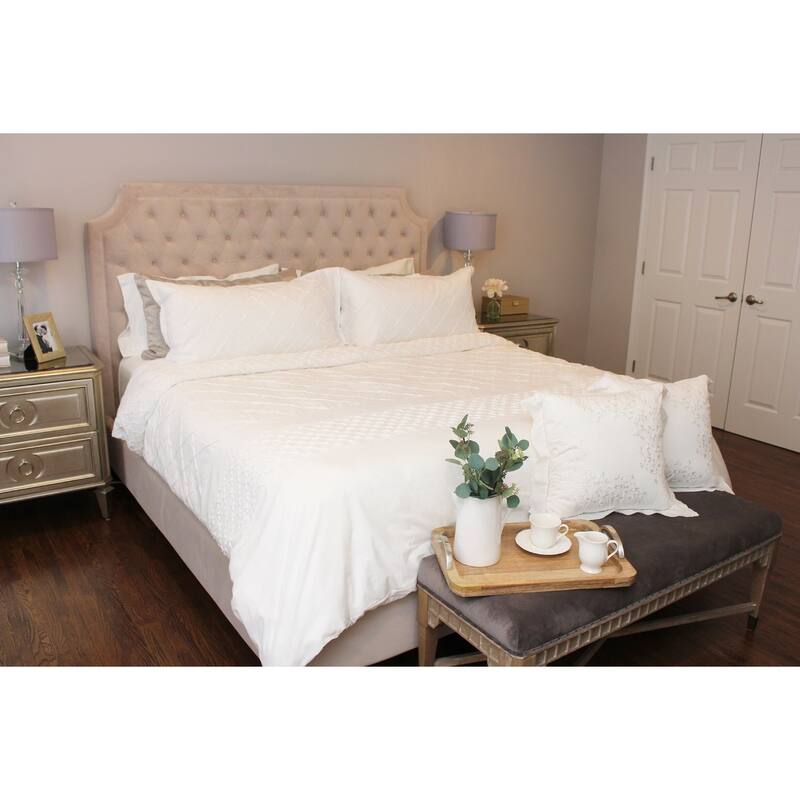 Stone Cottage Mosaic Cotton Duvet Cover Set