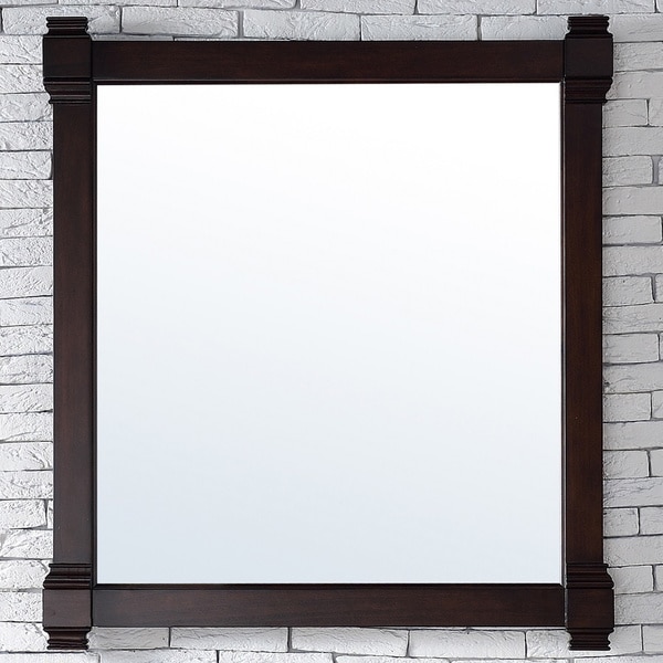 Brittany Burnished Mahogany 35-inch Mirror - burnished mahogany - A/N