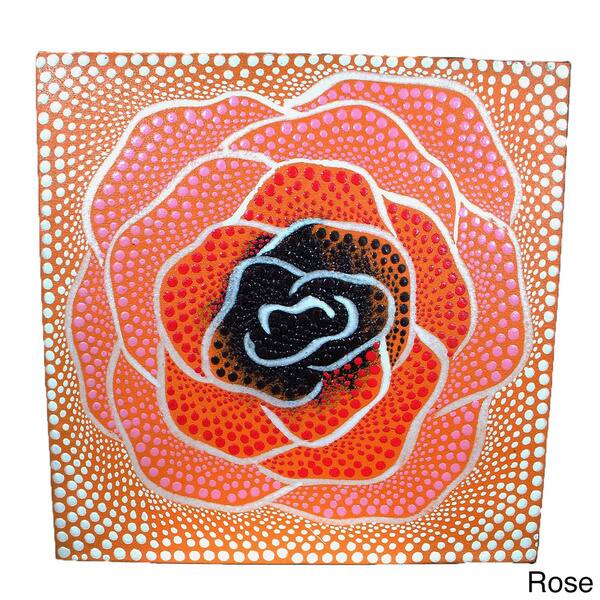 Shop Fair Trade Handmade Dot Design Canvas Indonesia Free