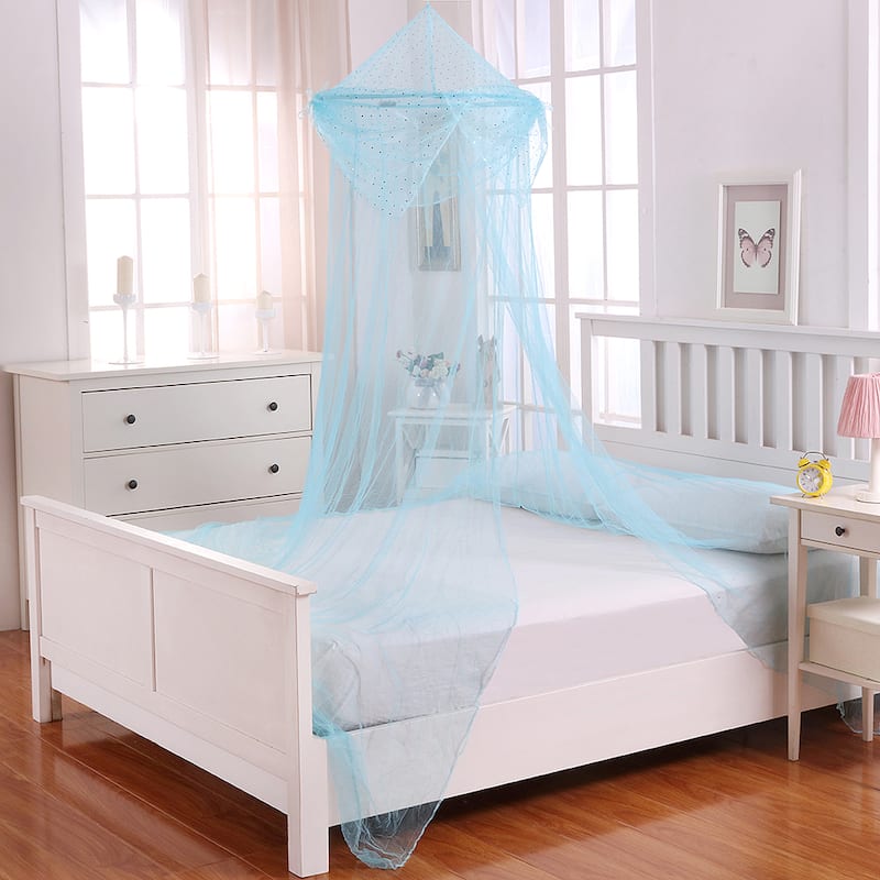 Raisinette Kids Collapsible Hoop Sheer Bed Canopy